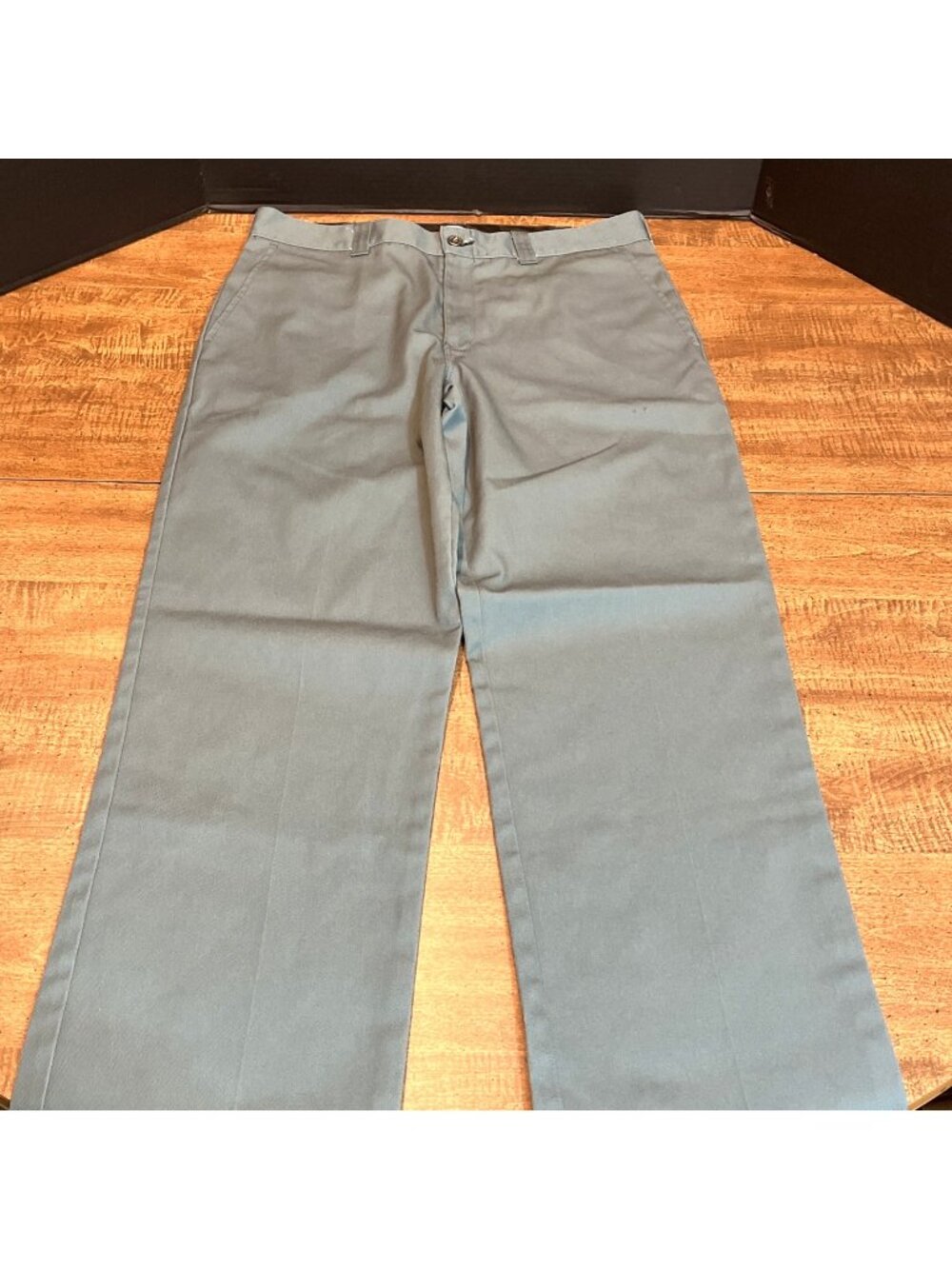 DICKIES SKATEBOARDING Woven Twill Regular Fit Chino Blue Men's 34x32 Skater